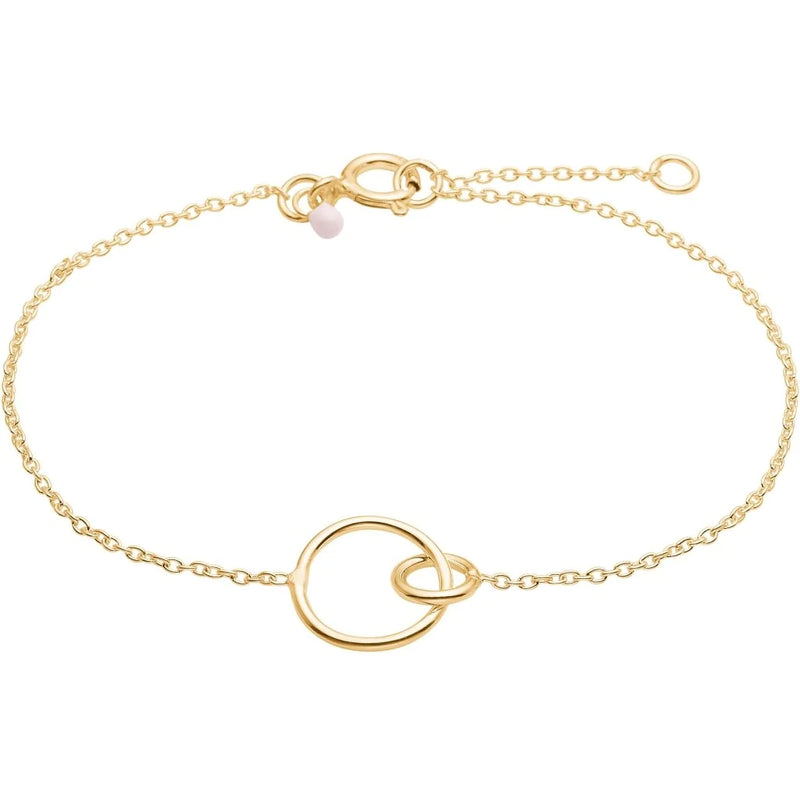 Armband Double Circle in Gold