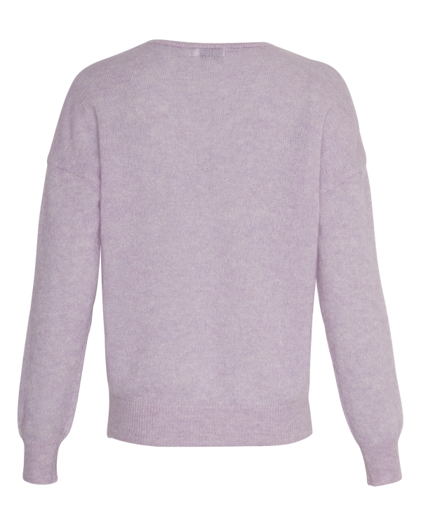 Pullover Femme Mohair in Lilac Melange
