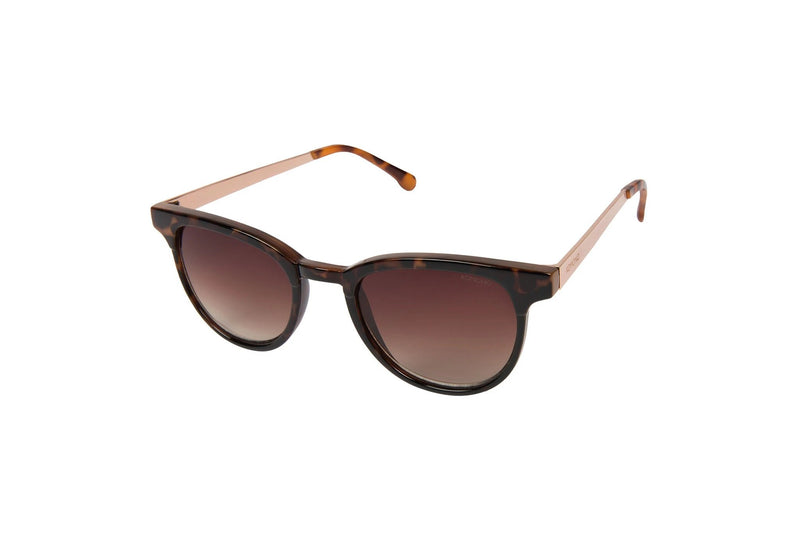 Sonnenbrille Francis Metal Rose Gold/Tortoise - SHILA