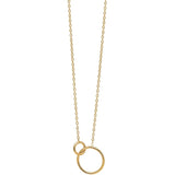 Kette Double Circle in Gold