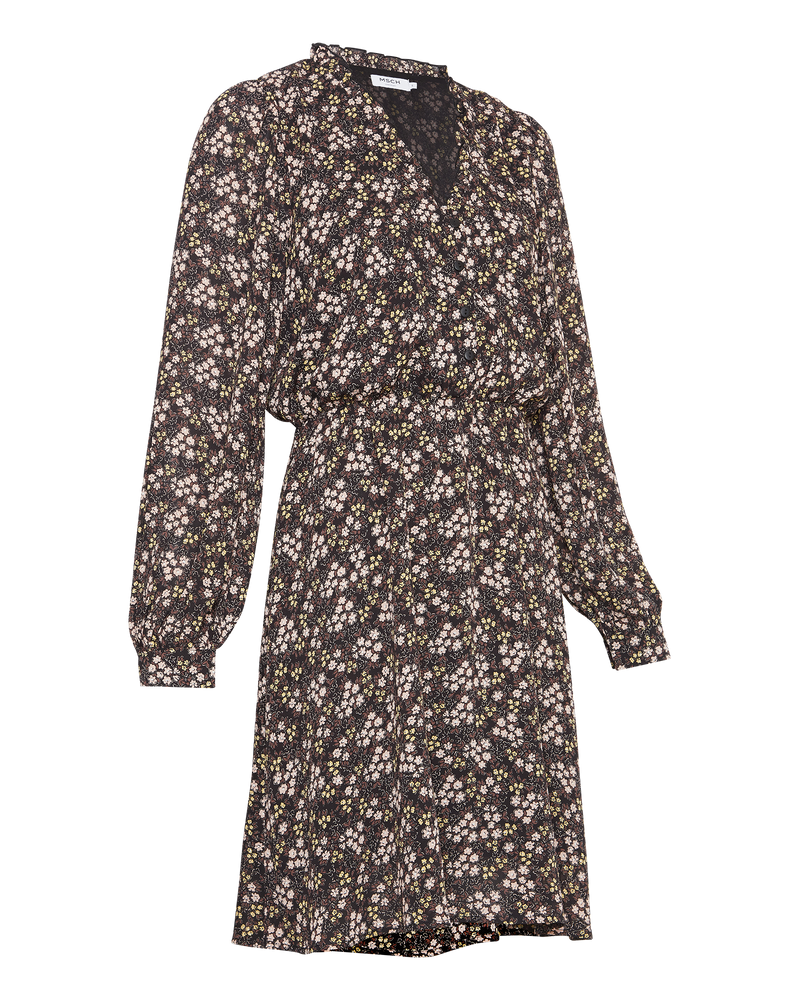 Kleid Iluna in Black Flower