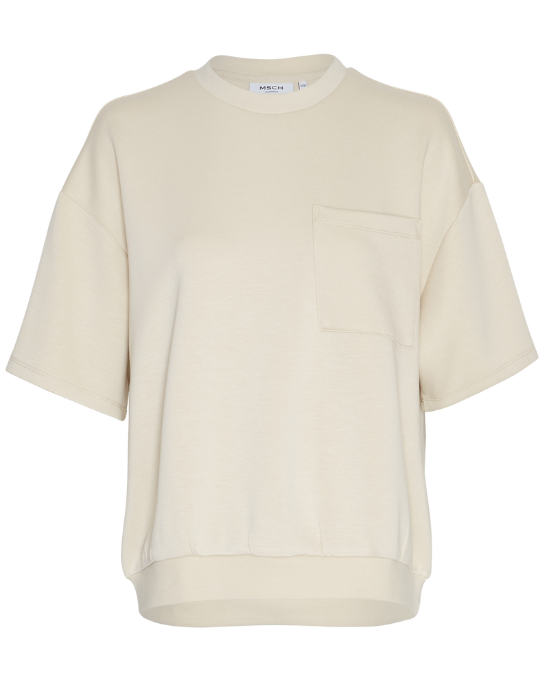 Sweatshirt Isora Ima in Oyster Gray