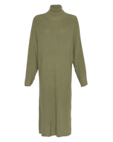 Kleid Magnea Rachelle Rib in Olivine