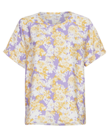 Shirt Marte Ladonna in Purple Flower