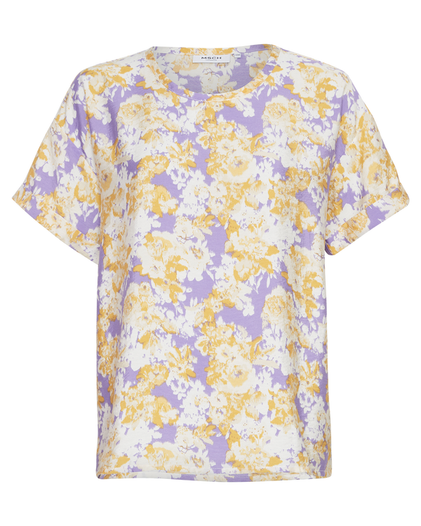 Shirt Marte Ladonna in Purple Flower