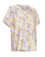 Shirt Marte Ladonna in Purple Flower