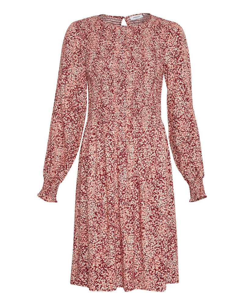 Blümchenkleid Madelina in Rosarot