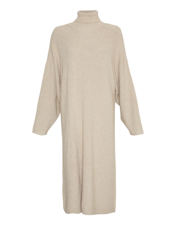 Kleid Magnea Rachelle Rib in Trench Coat Melange