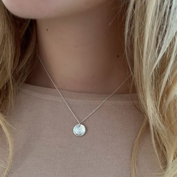 Kette Moon in Silber
