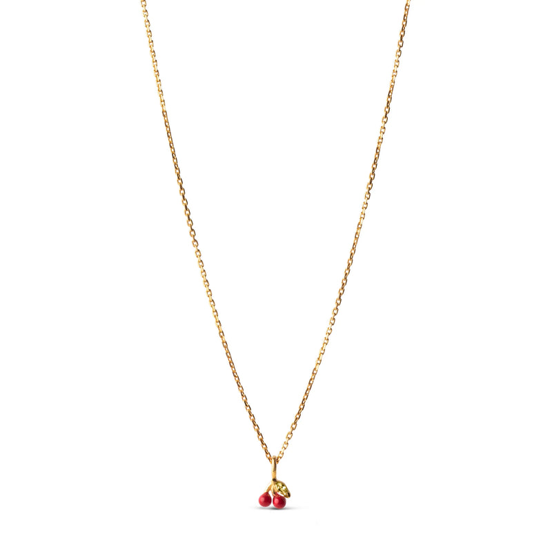 Kette Cherry in Gold