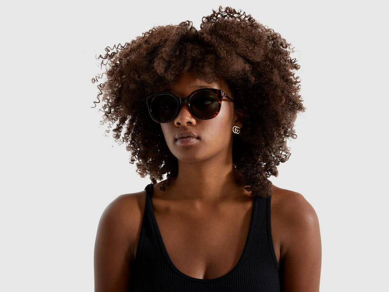 Sonnenbrille Ellis Metal in Havana Gold