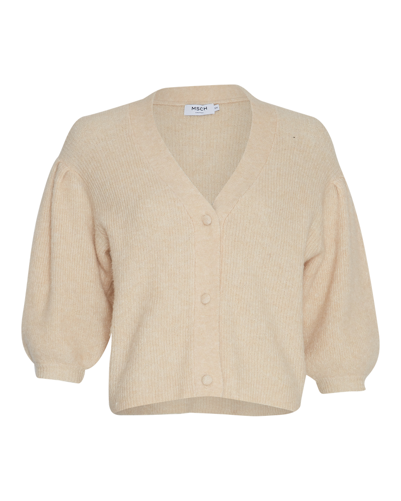 Cardigan Ziga Zeni in Oatmeal Melange