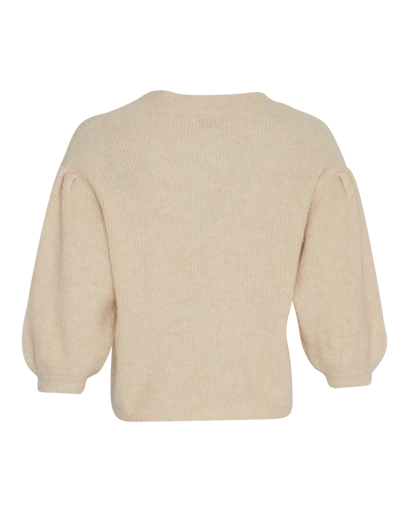 Cardigan Ziga Zeni in Oatmeal Melange