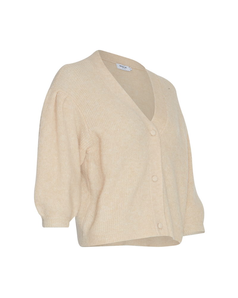 Cardigan Ziga Zeni in Oatmeal Melange