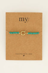 Armband Perle in Blau