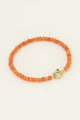 Armband Perle in Orange
