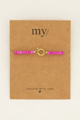 Armband Perle in Pink