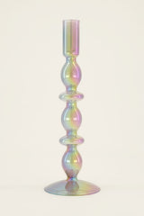 Kerzenhalter in Regenbogenfarben