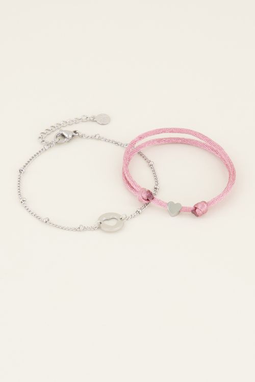 Armband Mother & Daughter Mini in Silber