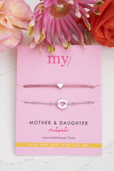 Armband Mother & Daughter Mini in Silber