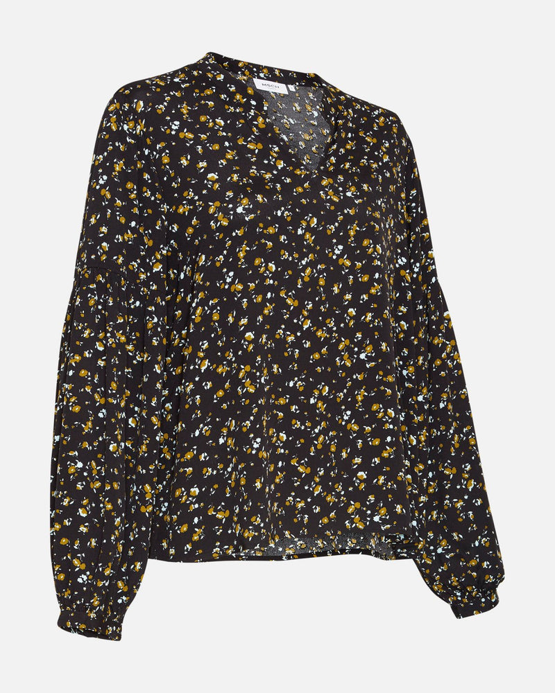 Bluse Bellaris Jalina in Black Flower