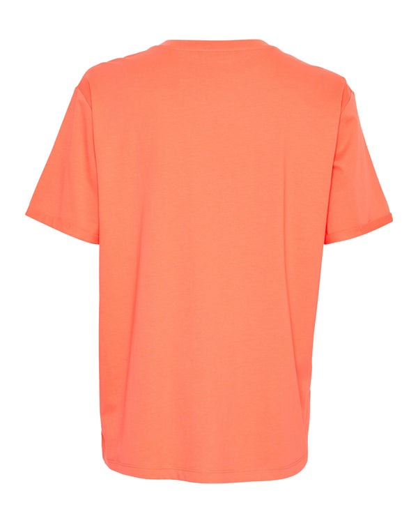 T- Shirt Terina in P Rose/ White