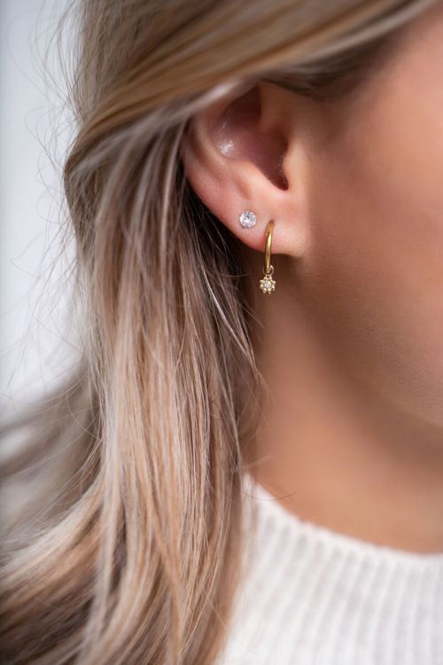 Ohrring Stud in Gold