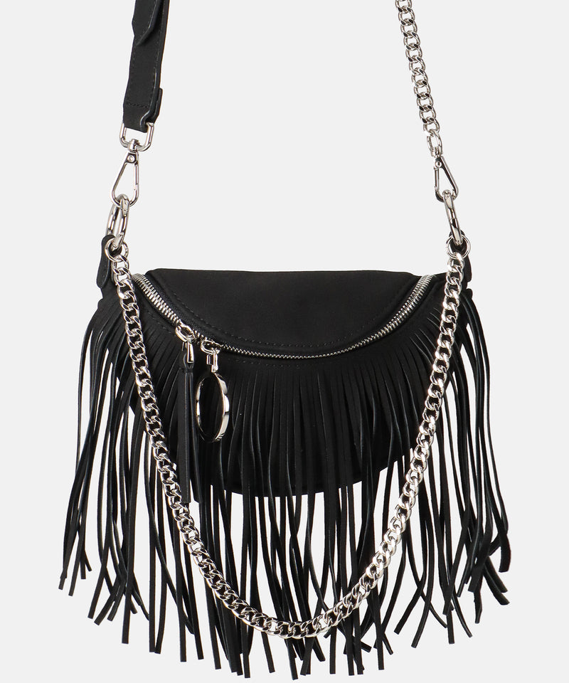 Tasche Skien Fringe in Black