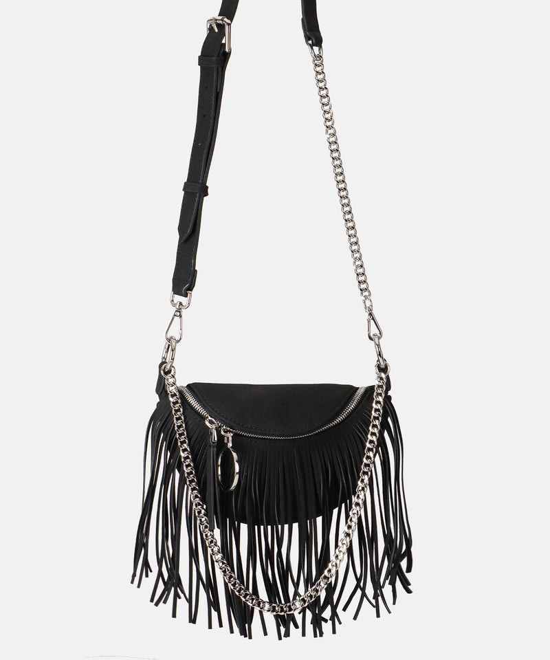 Tasche Skien Fringe in Black