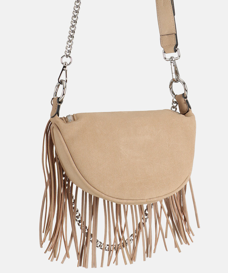 Tasche Skien Fringe in Light Camel