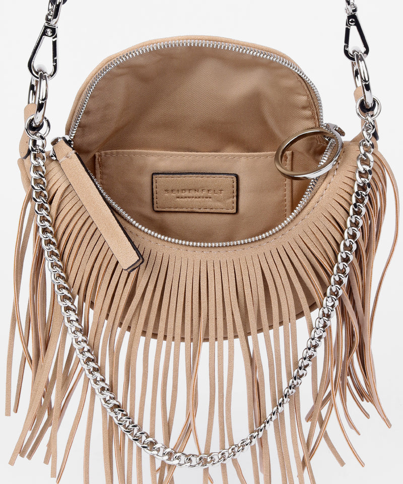 Tasche Skien Fringe in Light Camel