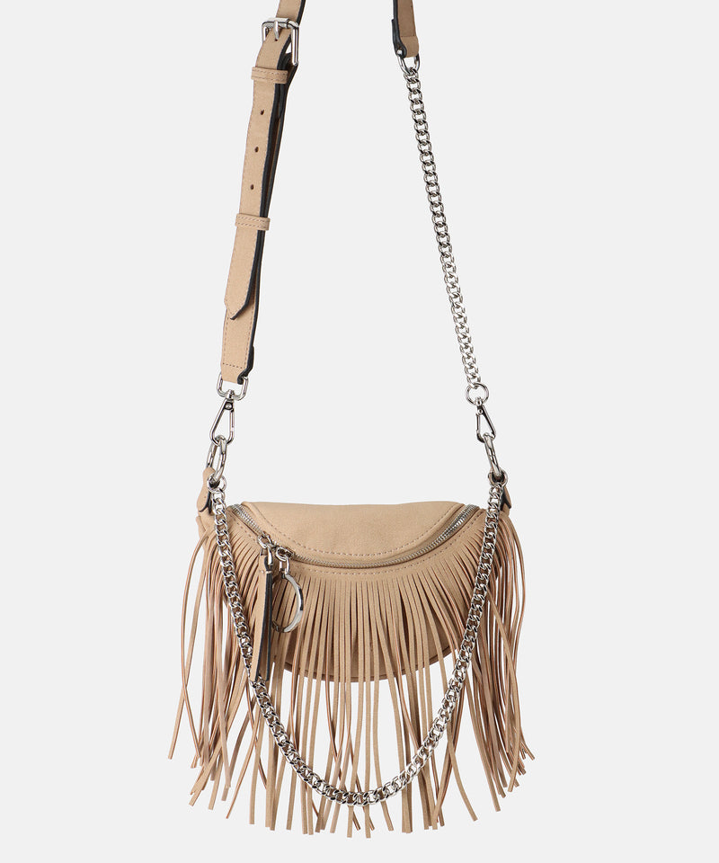 Tasche Skien Fringe in Light Camel