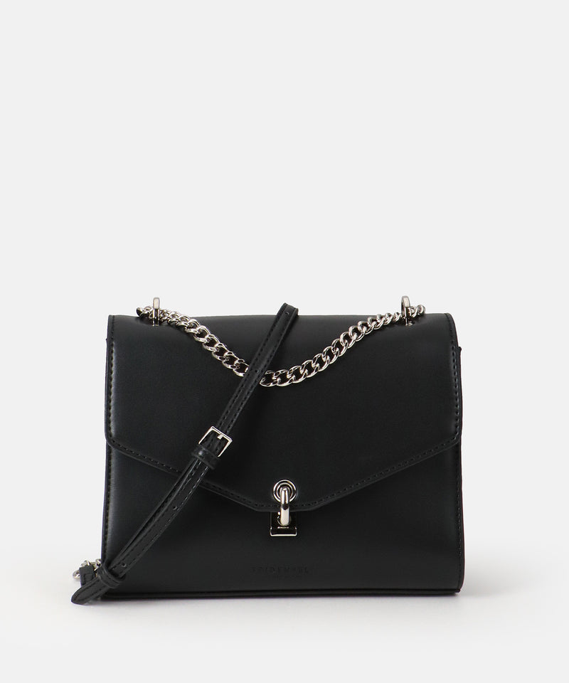 Tasche Kisa II in Black/ SIlver