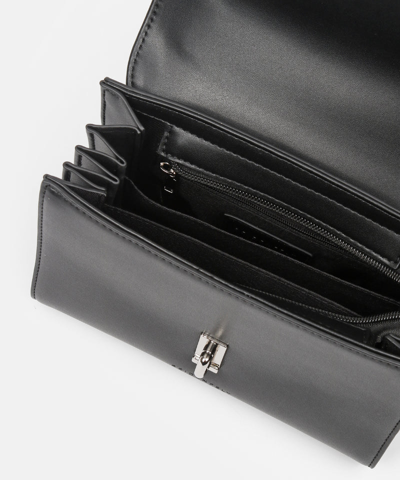 Tasche Kisa II in Black/ SIlver