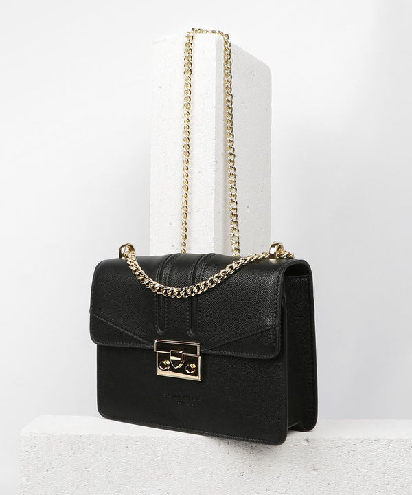 Tasche Roros in Black/ Gold