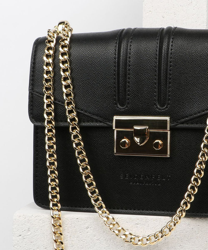 Tasche Roros in Black/ Gold