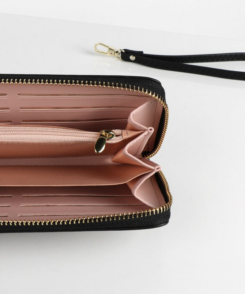 Portemonnaie Smilla Schwarz/Gold