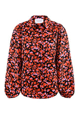 Bluse Ella in Red Heart